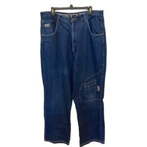 Vintage Don Mens Jeans Size 40 Blue Denim Straight Leg Medium Wash High Rise